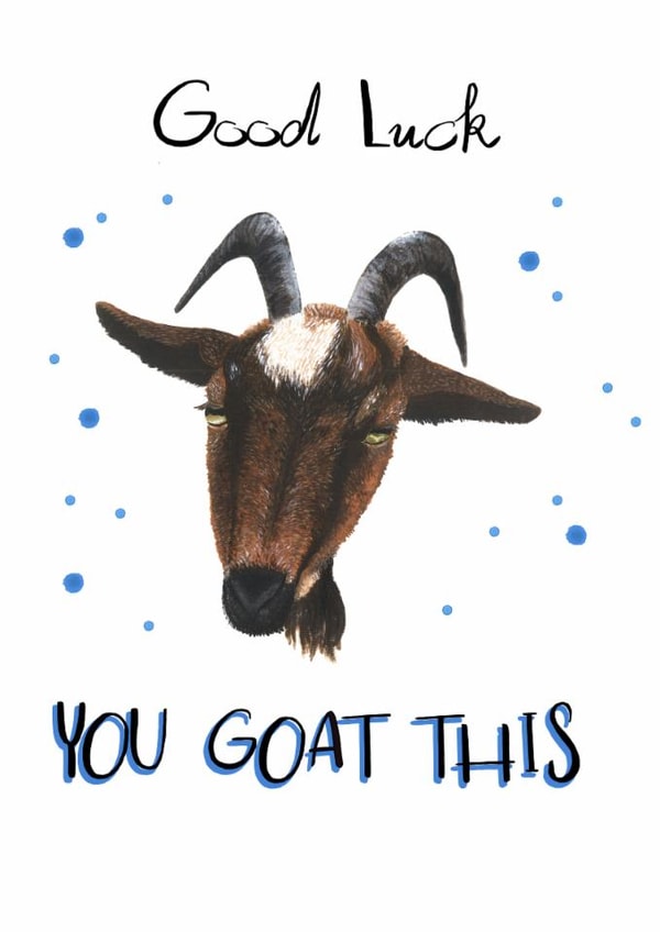 goat this Good Luck Card 18720 created by Emily Hunter