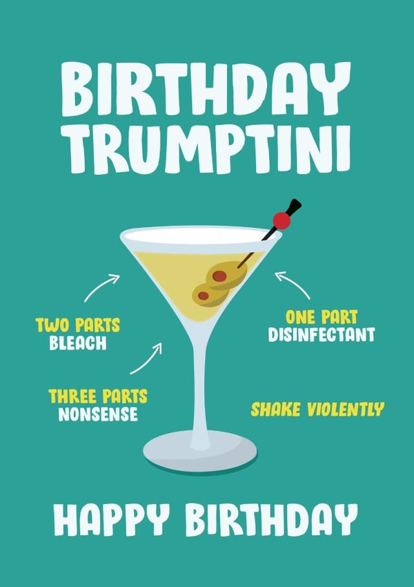 donald trump Birthday Card 16872 created by James  Steer