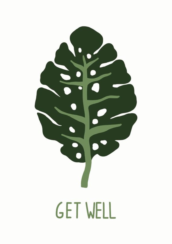 get well take care Get Well Card 17593 created by Isabel Canvas