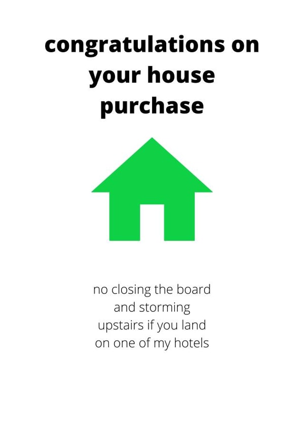 new house New Home Card 44179 created by Jan Munro