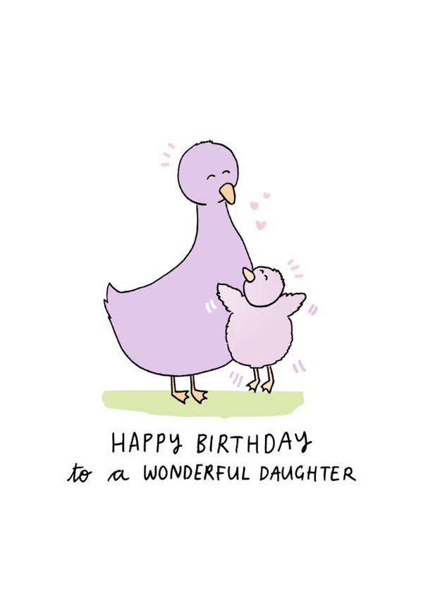 wonderful daughter Birthday Card 18631 created by Jessica Woodhouse
