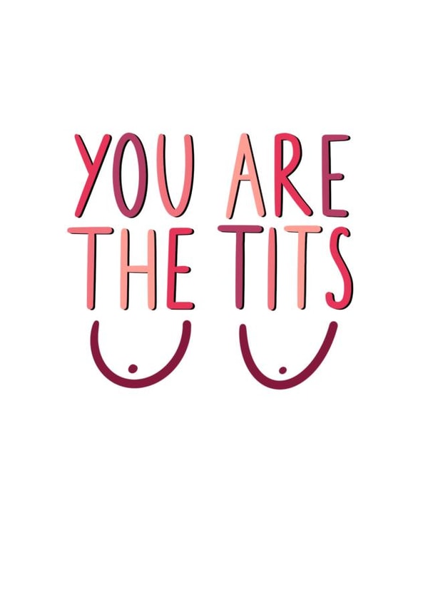 you are Thank You Card 18729 created by The Pretty Funny Co.