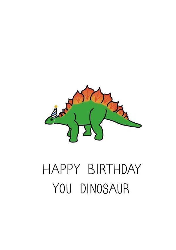 Old Funny Birthday Card 19933 created by LoveNStuff