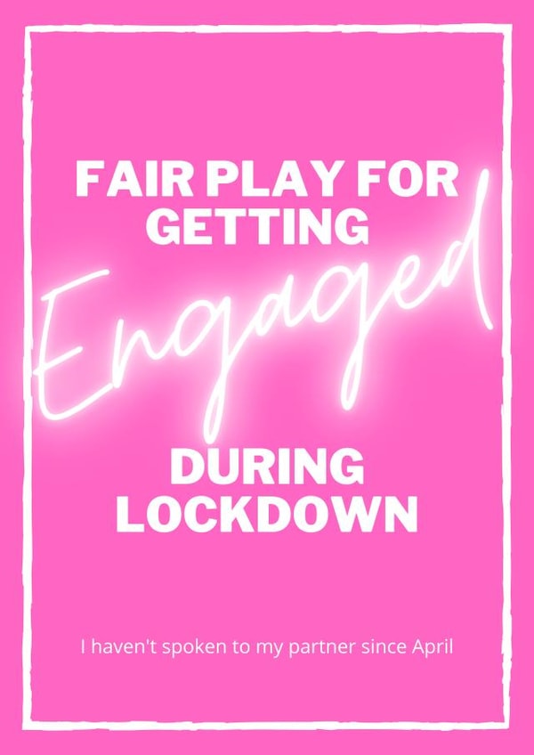 engagement engaged Card 42469 created by Holland & Best