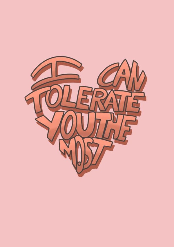 Love funny Valentines Day Card 44748 created by LoveNStuff