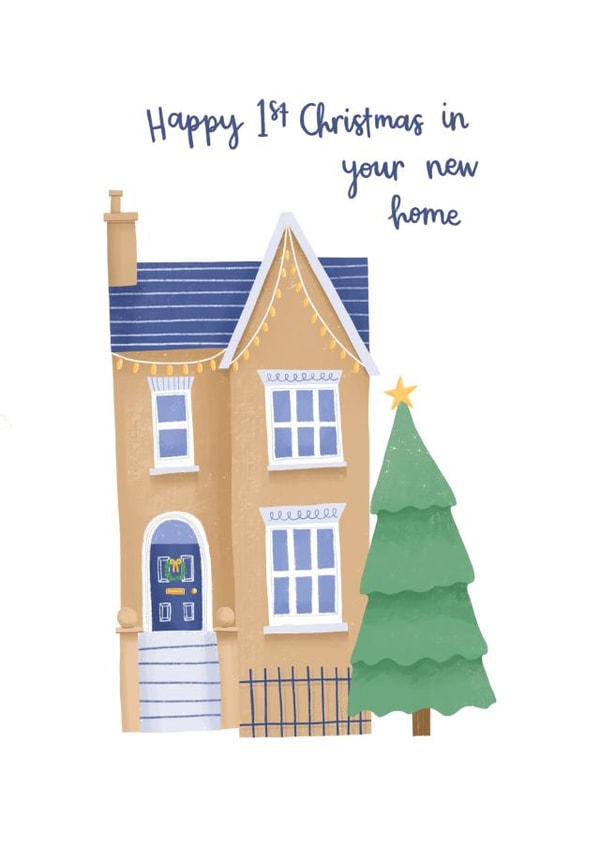 First Christmas in Your New Home Card created by Kimberley Rose Studio