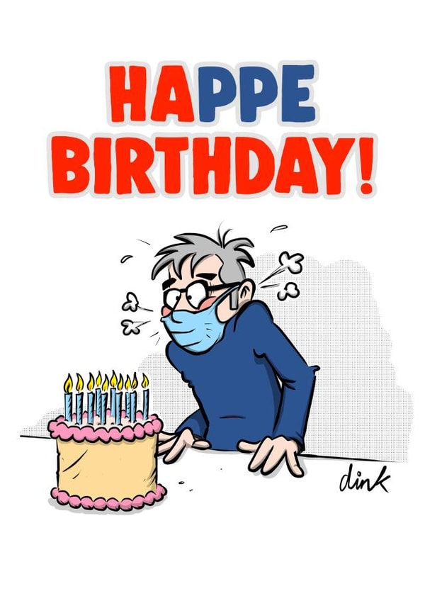 ppe candles Birthday Card 22542 created by Chris Williams