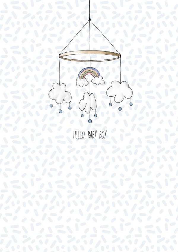 Baby boy Card 35592 created by ByHannahMay
