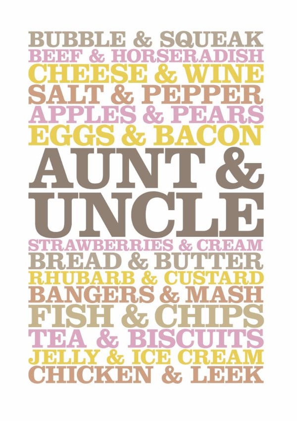 Aunt & Uncle adult Anniversary Card 13645 created by Rosie Robins