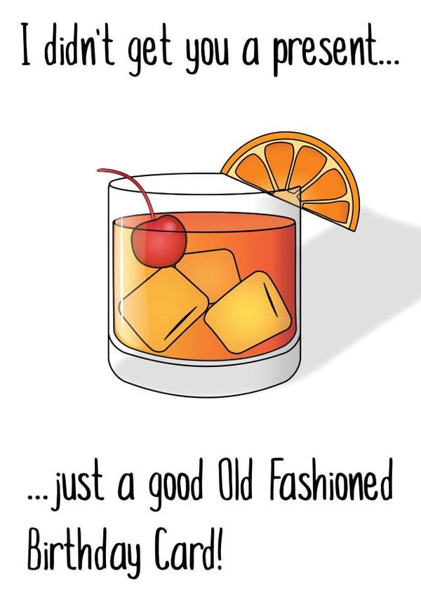 Adult Alcohol Birthday Card 16498 created by DayCards