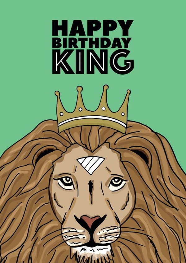 lion king Birthday Card 16726 created by Pearl Ivy