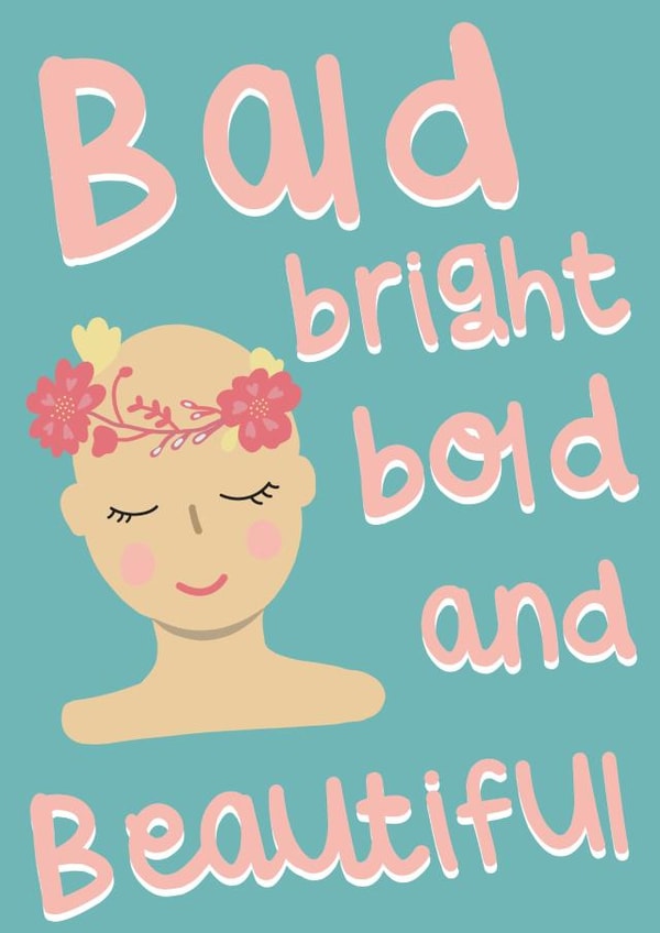 Bald but beautiful  created by Belly Flops 