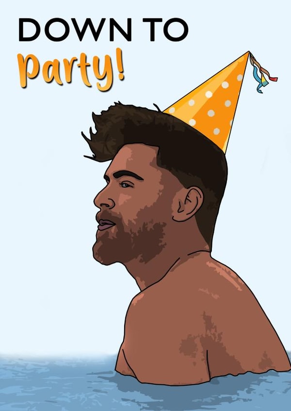 party celebrity Birthday Card 19637 created by Memetallica