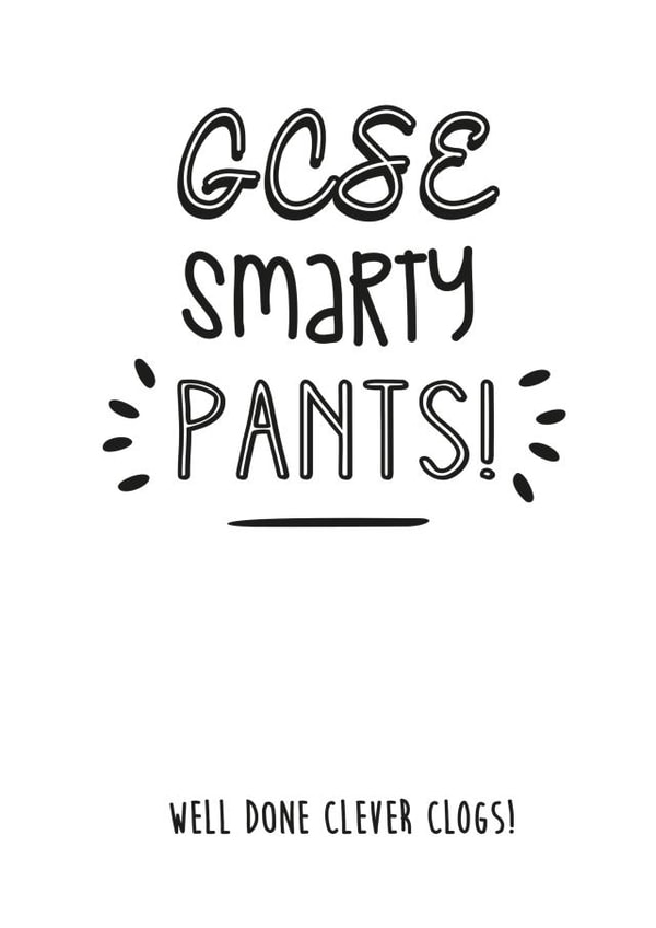 gcse smarty pants Congratulations Card 9702 created by Jodie Gaul & Co