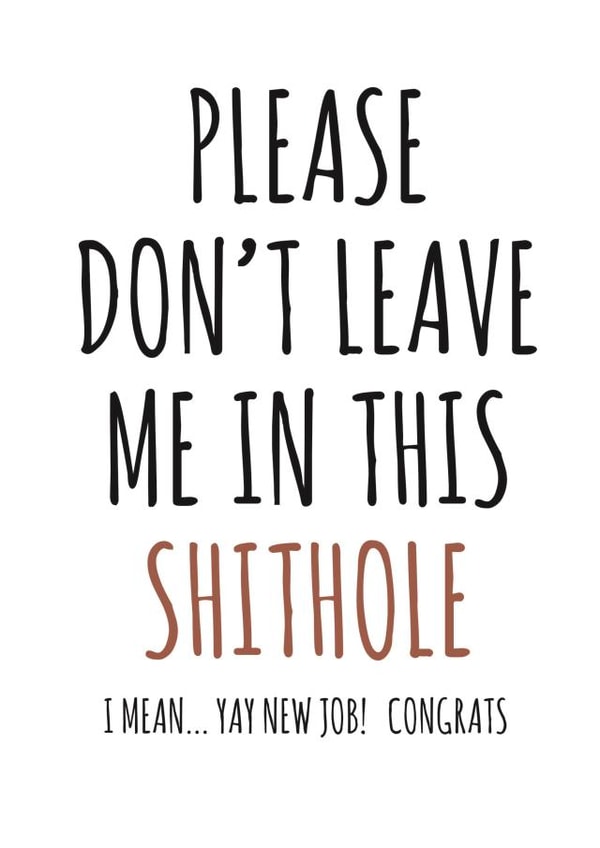 new job congratulations Congratulations Card 12255 created by Banter King