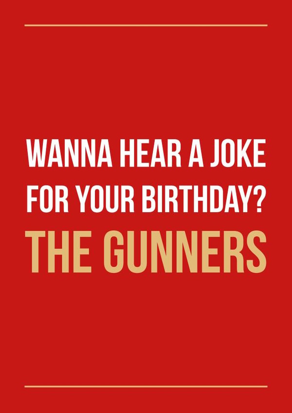 arsenal gunners Birthday Card 11700 created by Rishi