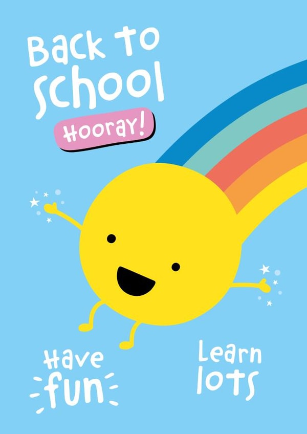 Hooray Back to School Card created by Macie Dot Doodles