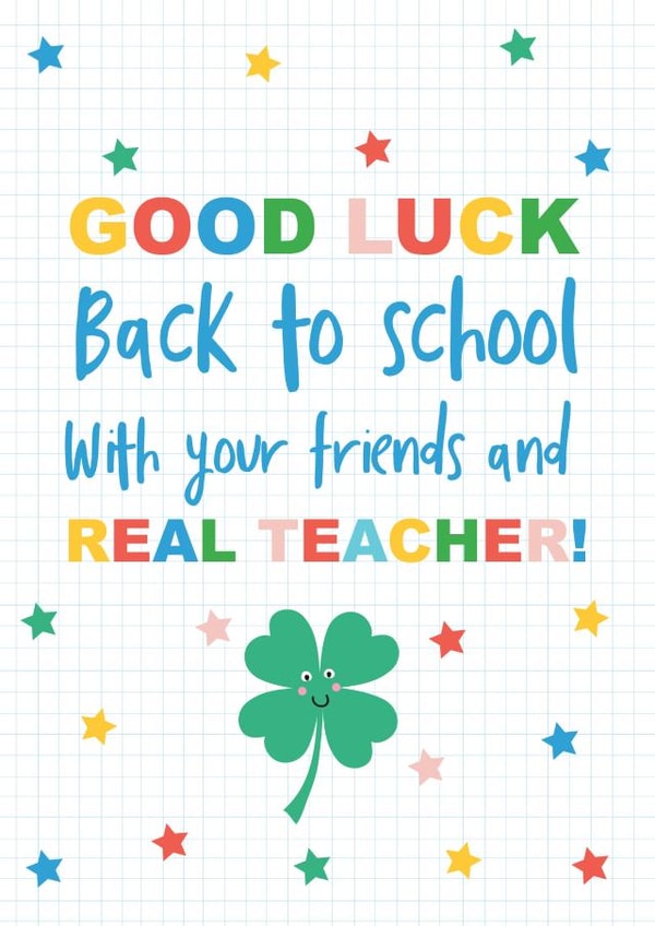 goodluck back to school Good Luck Card 12712 created by TillieMint