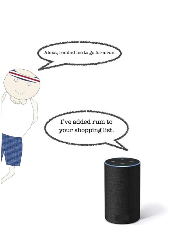 alexa amazon Birthday Card 20127 created by C+C Cards