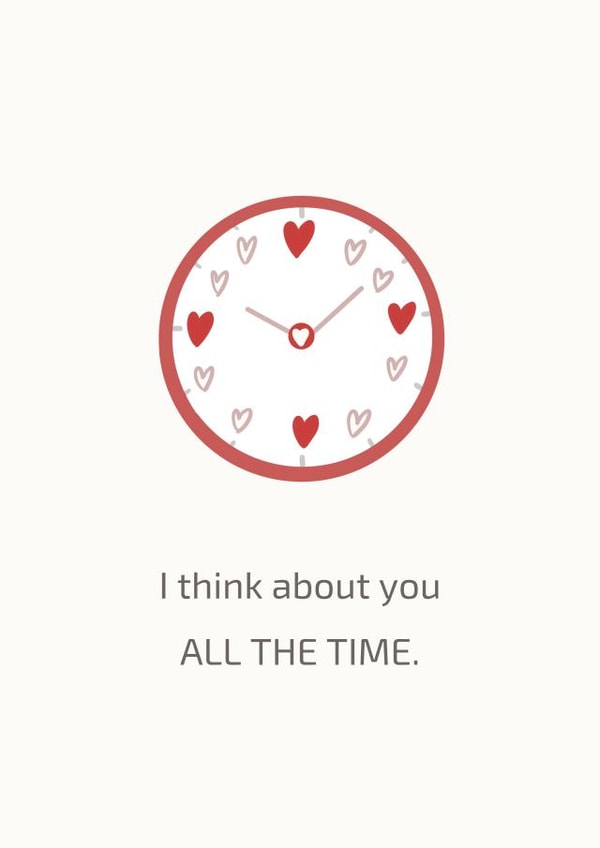 think about you all Anniversary Card 42445 created by crystal chou