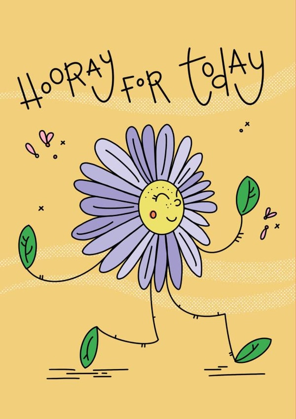 Hooray for today Birthday Card created by Nelly's Treasures