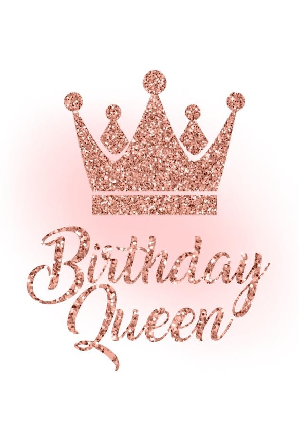 Happy Birthday Birthday Queen Card 44998 created by LuluMooch
