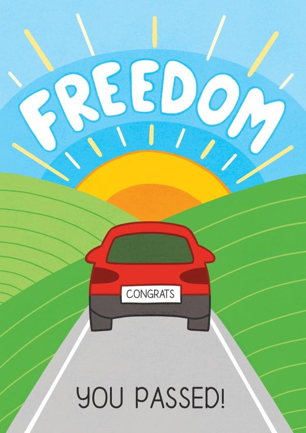 driving test congratulations Congratulations Card 17975 created by Bev O'Connor || @oconnordesign