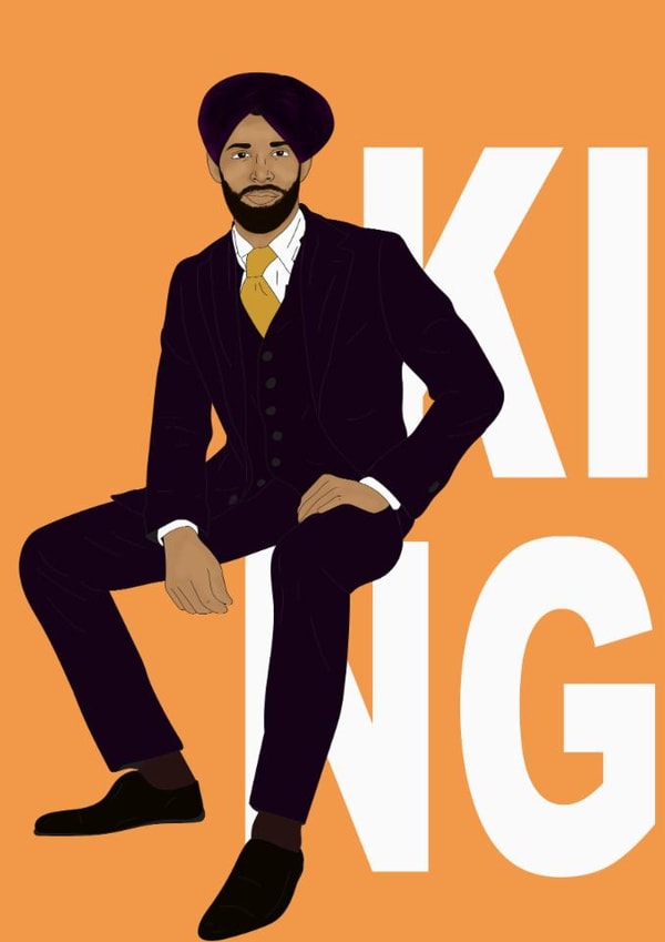 king adult Birthday Card 20189 created by Avila.Diana