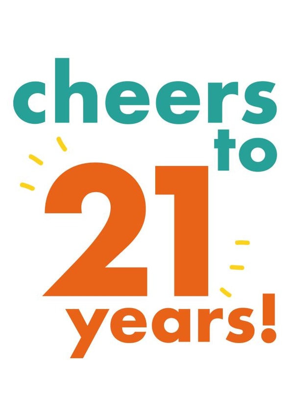 21 21st Birthday Card 6383 created by So Yeah Stuff