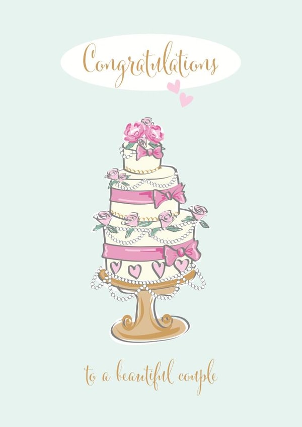 Wedding cake - pink created by Mary Corrieri
