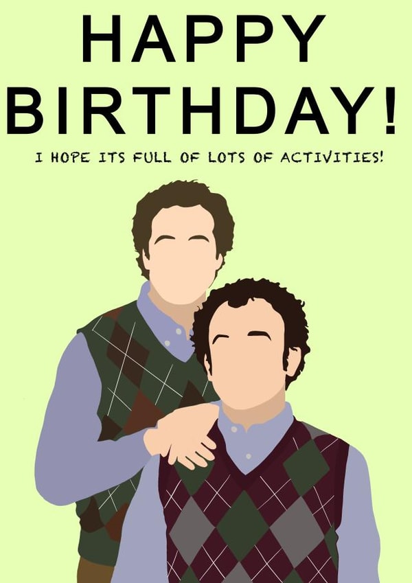 step brothers Birthday Card 15584 created by Gee Designs