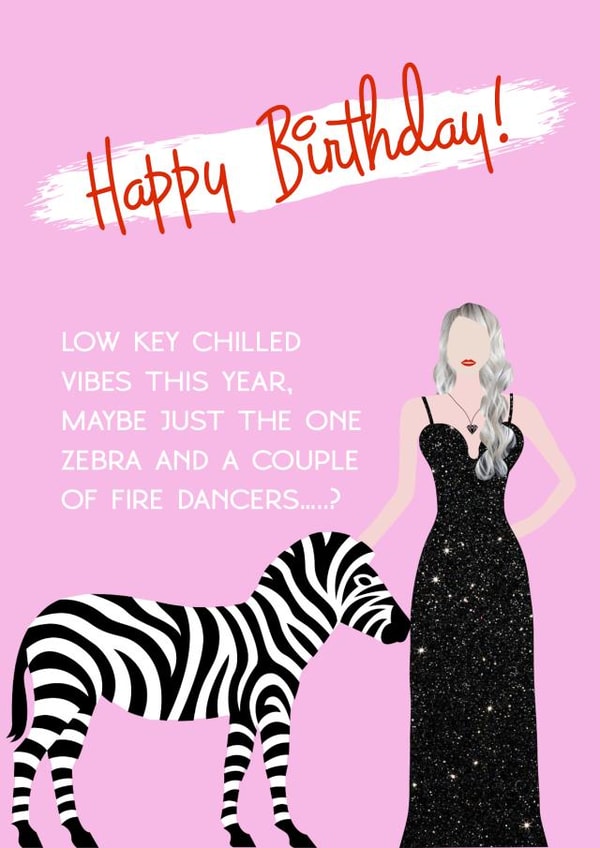 selling sunset christine quinn Birthday Card 20133 created by C+C Cards