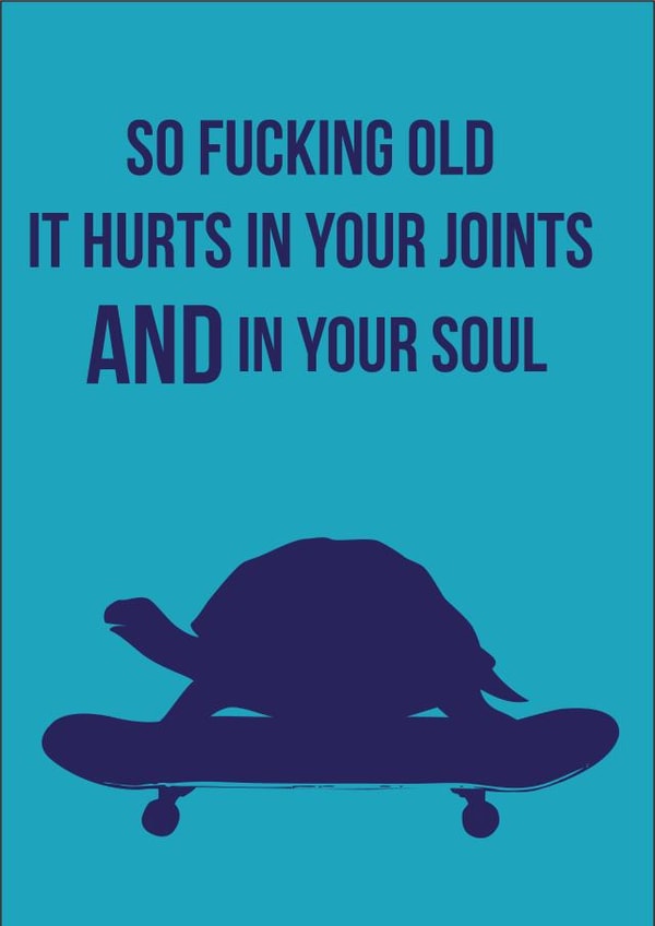 birthday old Card 41910 created by Justin General