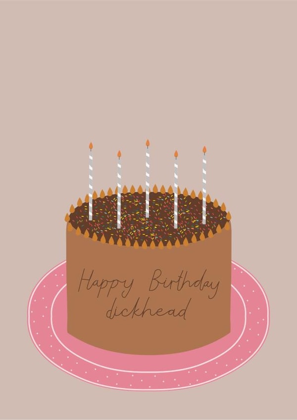 cake candles Birthday Card 20231 created by the little ribs 