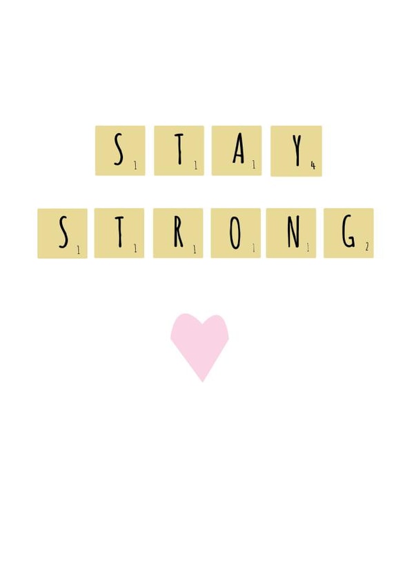 Stay Strong - Thinking of You Card created by @Laura Lonsdale Designs