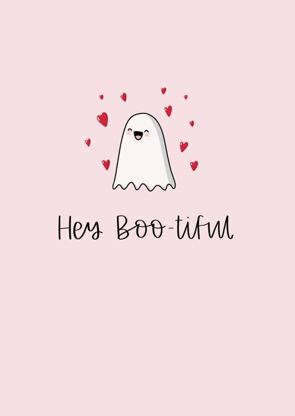 Boo-tiful ghost Anniversary Card 19733 created by Paper Jungle