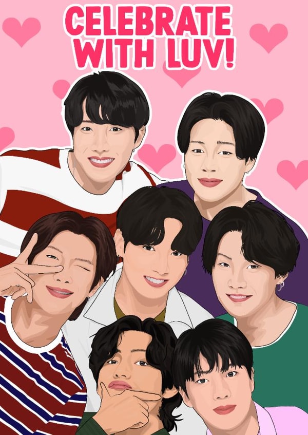 Celebrate With Luv - BTS created by Pink + Pip