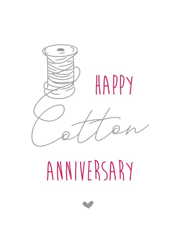 2nd cotton Anniversary Card 9652 created by Shutterjunkie