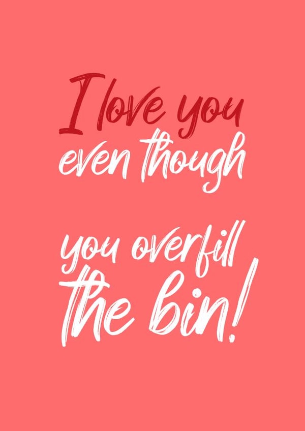 love funny Anniversary Card 42508 created by Close to the bone