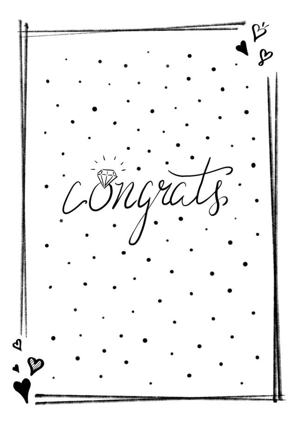 Engagement Engaged Card 45181 created by Philippa McCrea