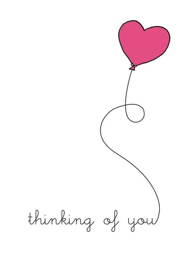 miss you illustration Thinking of you Card 5867 created by Eskimo Kiss Designs