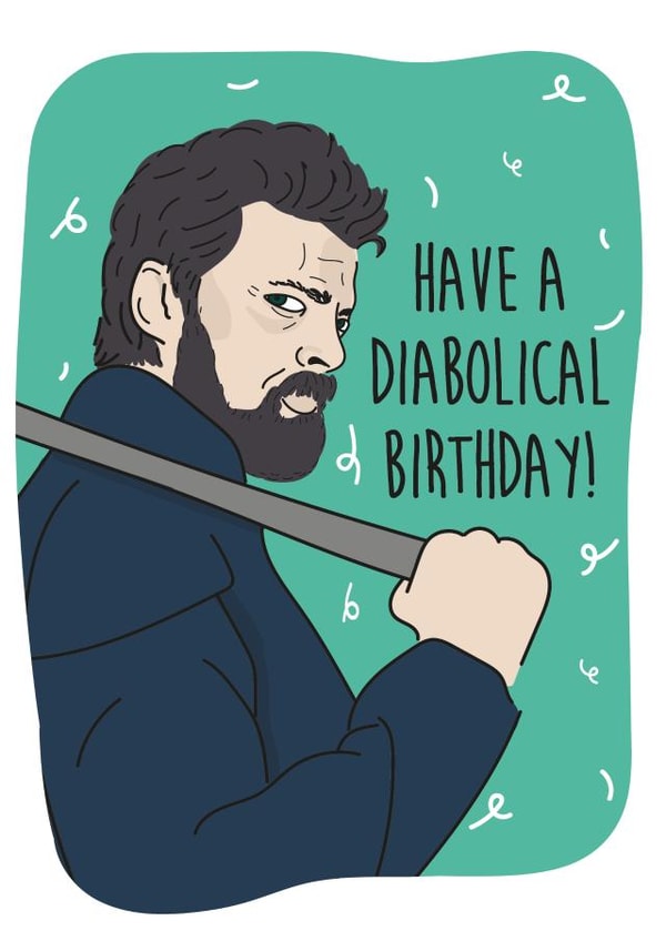 The Boys Billy Butcher Birthday Card 16074 created by I Made A Card