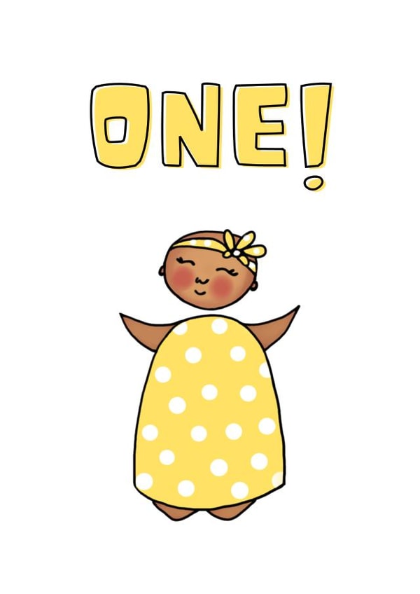 black mixed Birthday Card 19833 created by Afritistic