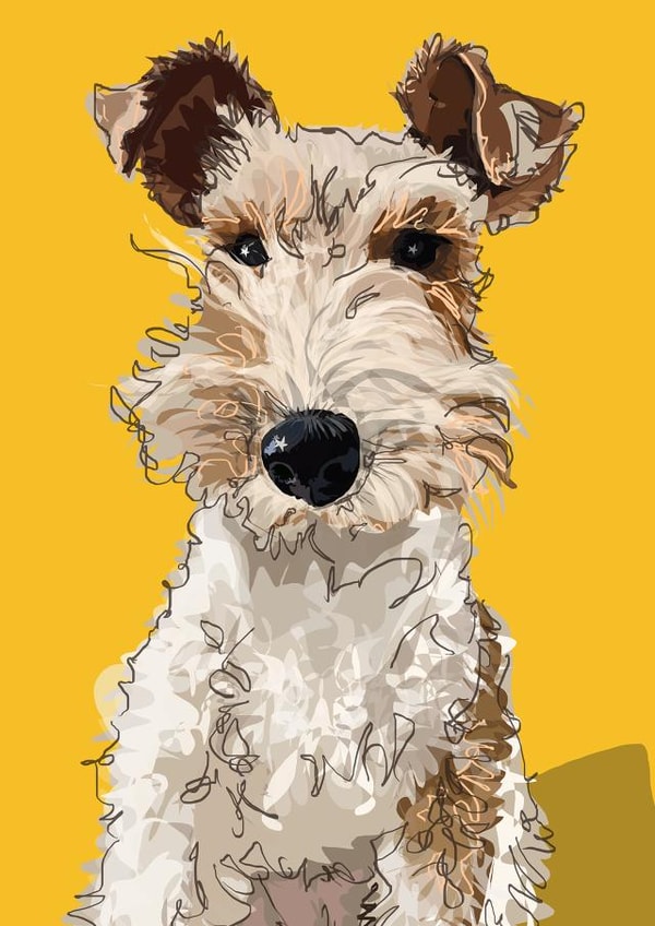 adult dog Just because Card 16847 created by Higgledy Pets