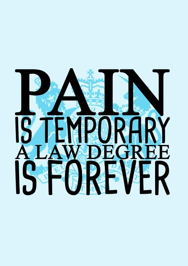 law university Graduation Card 20349 created by The Court Of Apparel