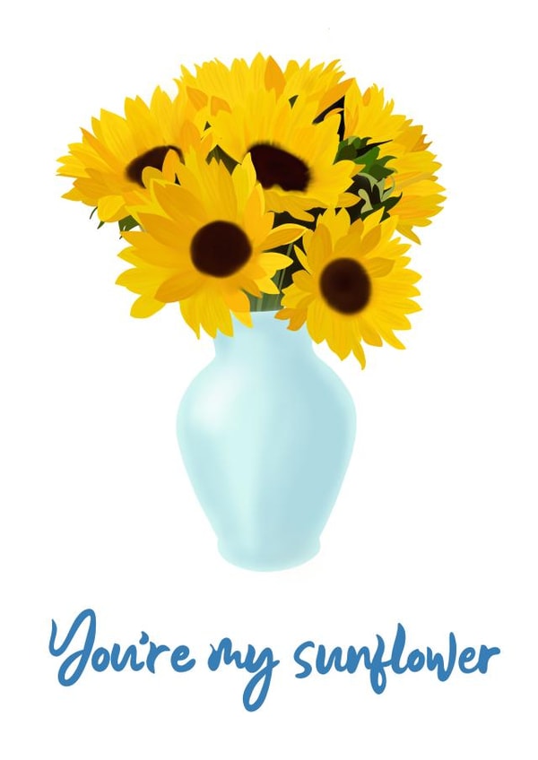 Floral Flowers Card 45266 created by Williams Print Store