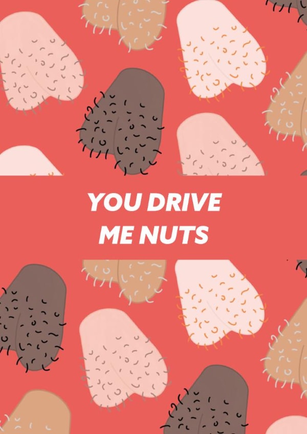 You Drive Me Nuts Card created by Ellie Fflur Studio