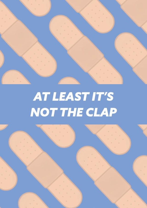 At Least It's Not The Clap Card created by Ellie Fflur Studio