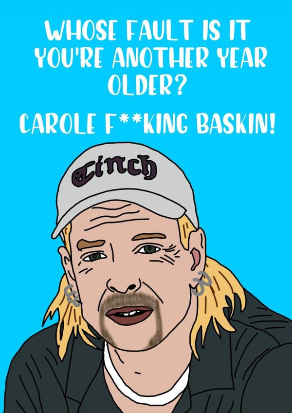 tiger king carol Birthday Card 45290 created by a la Carde