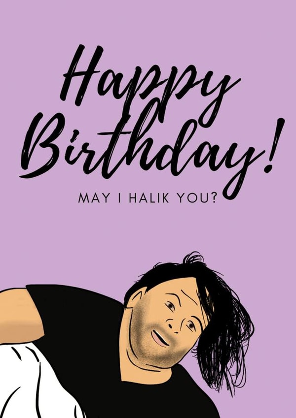 90 Day fiancé -Big Ed - Happy Birthday May I Halik You? created by Jo Prosser